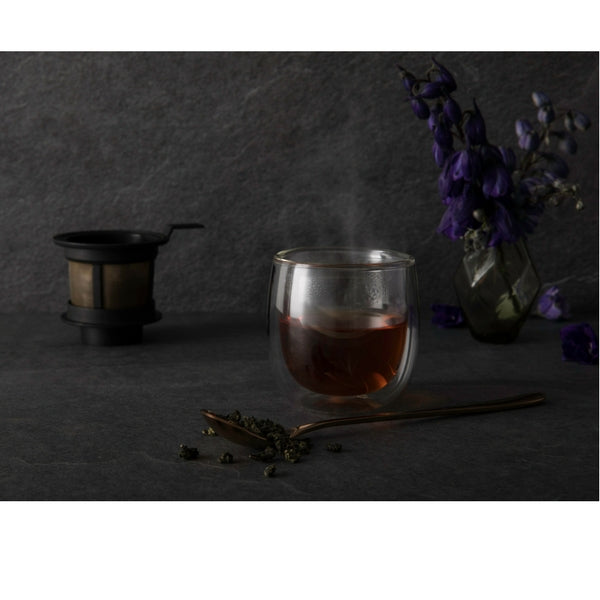 Glass tea infuser, Finum hot glass system 130 mls
